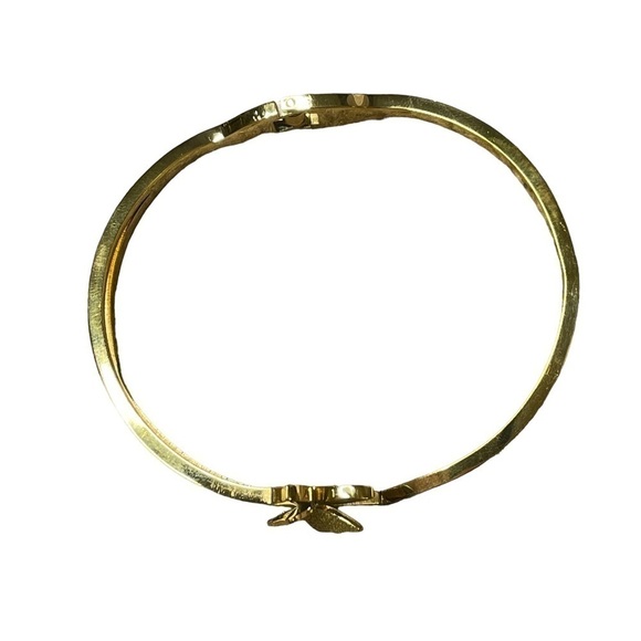 Butterfly and cubic zirconia bracelet NWOT - Picture 3 of 4